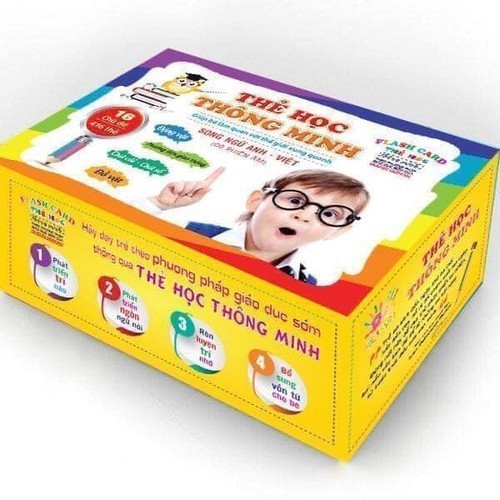 Bộ thẻ học flashcard cho bé 16 chủ đề