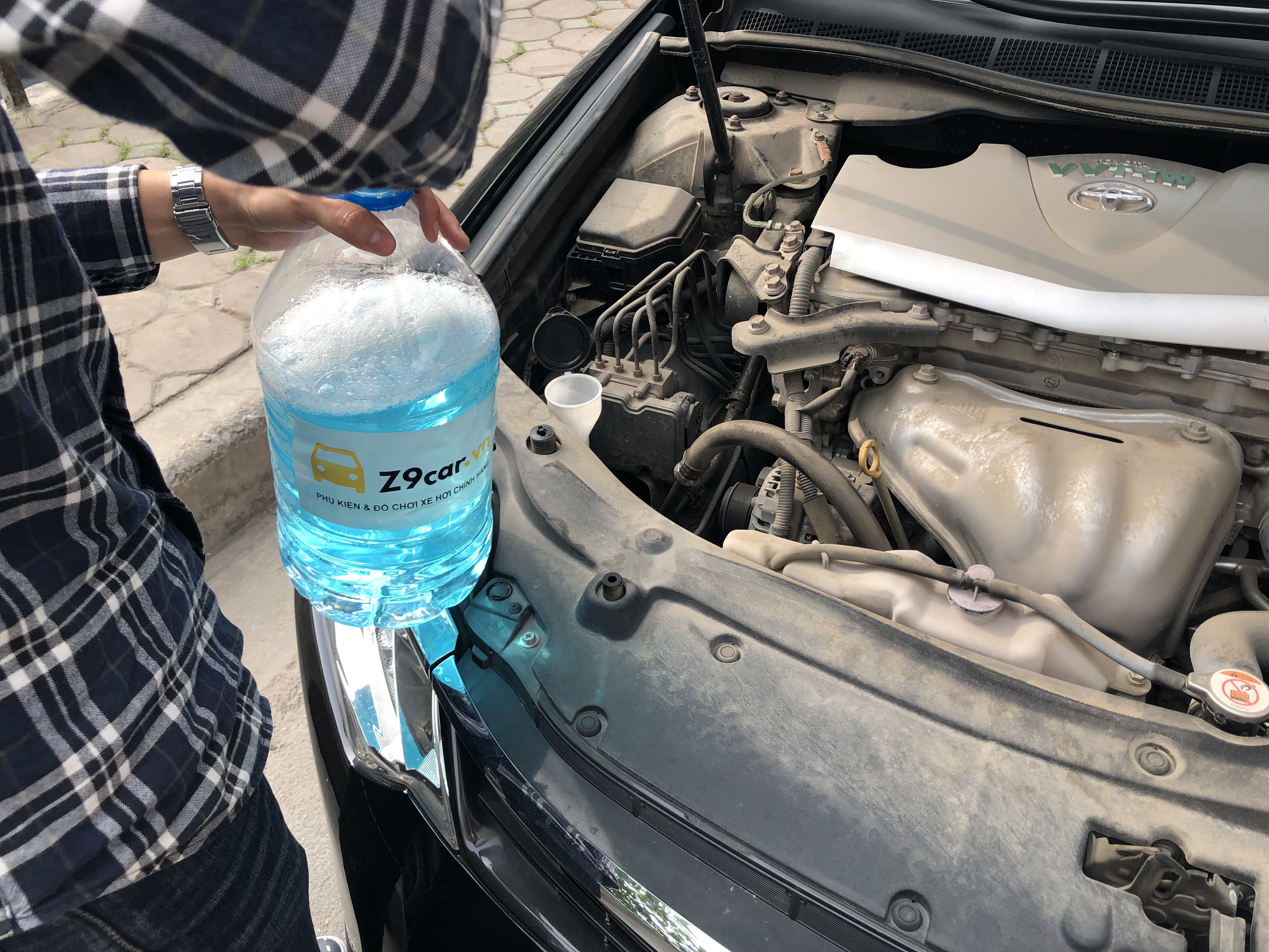 Nước rửa kính Waxco