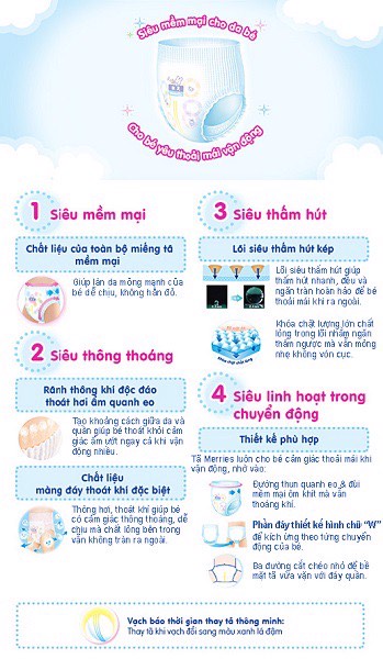 Tã/bỉm dán Merries nội địa nhật nhập khẩu Size NB90