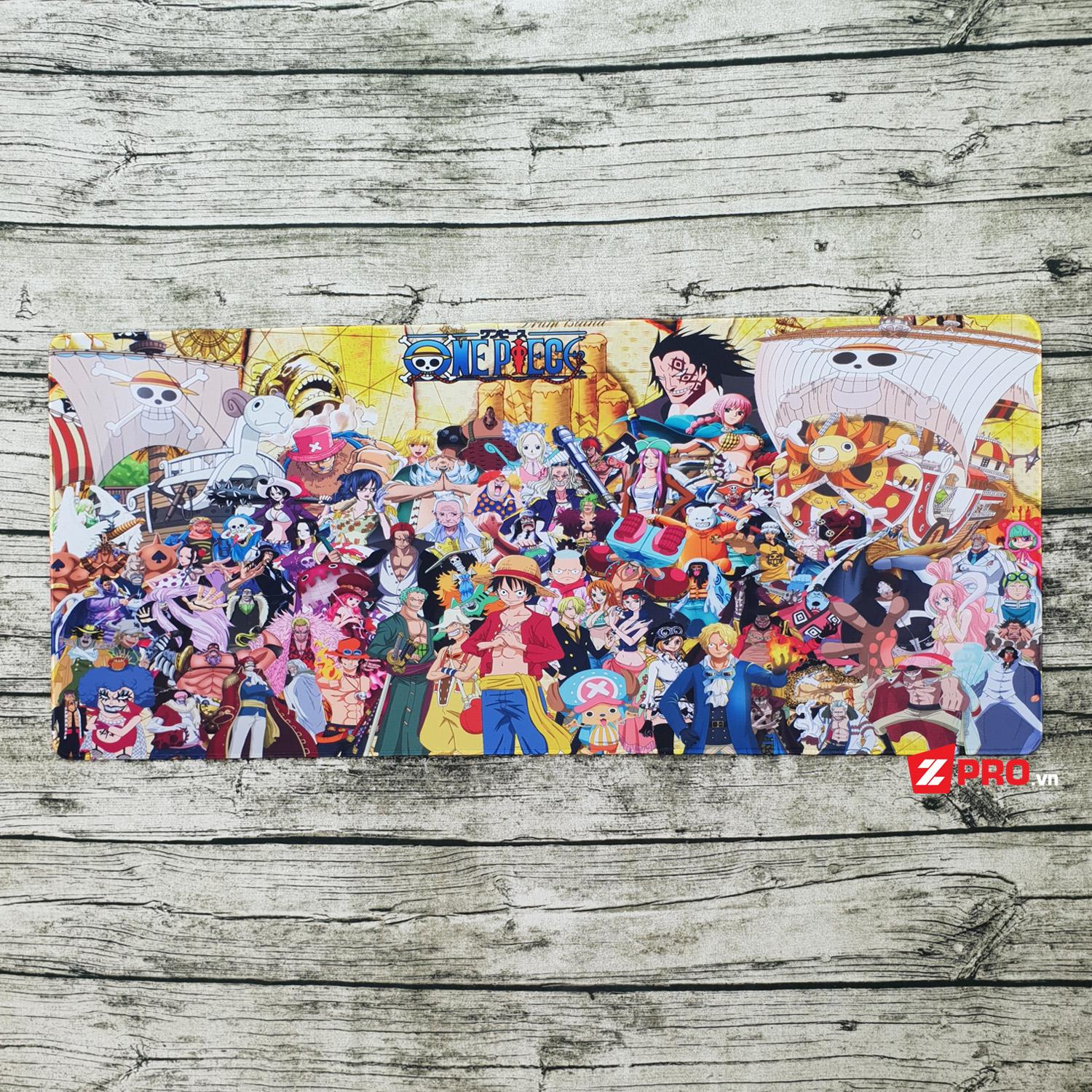 Lót chuột One Piece siêu to khổng lồ 90x40cm 632