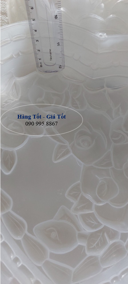 KHUÔN RAU CÂU TRÁI TIM 25 CM