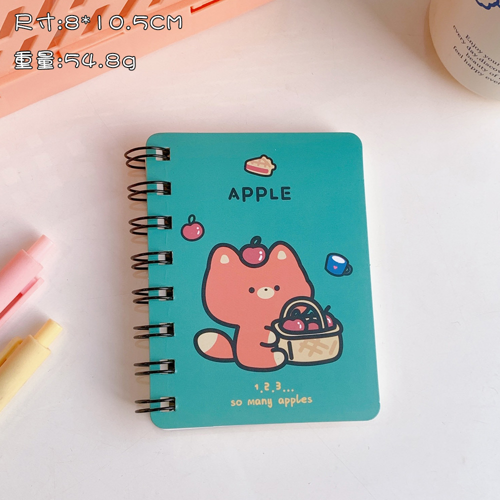 Sổ tay mini lò xo kép giấy trơn