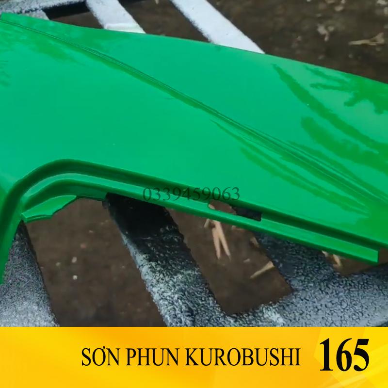 Sơn samurai xanh lá - Combo màu xanh lá 165 sơn xịt samurai