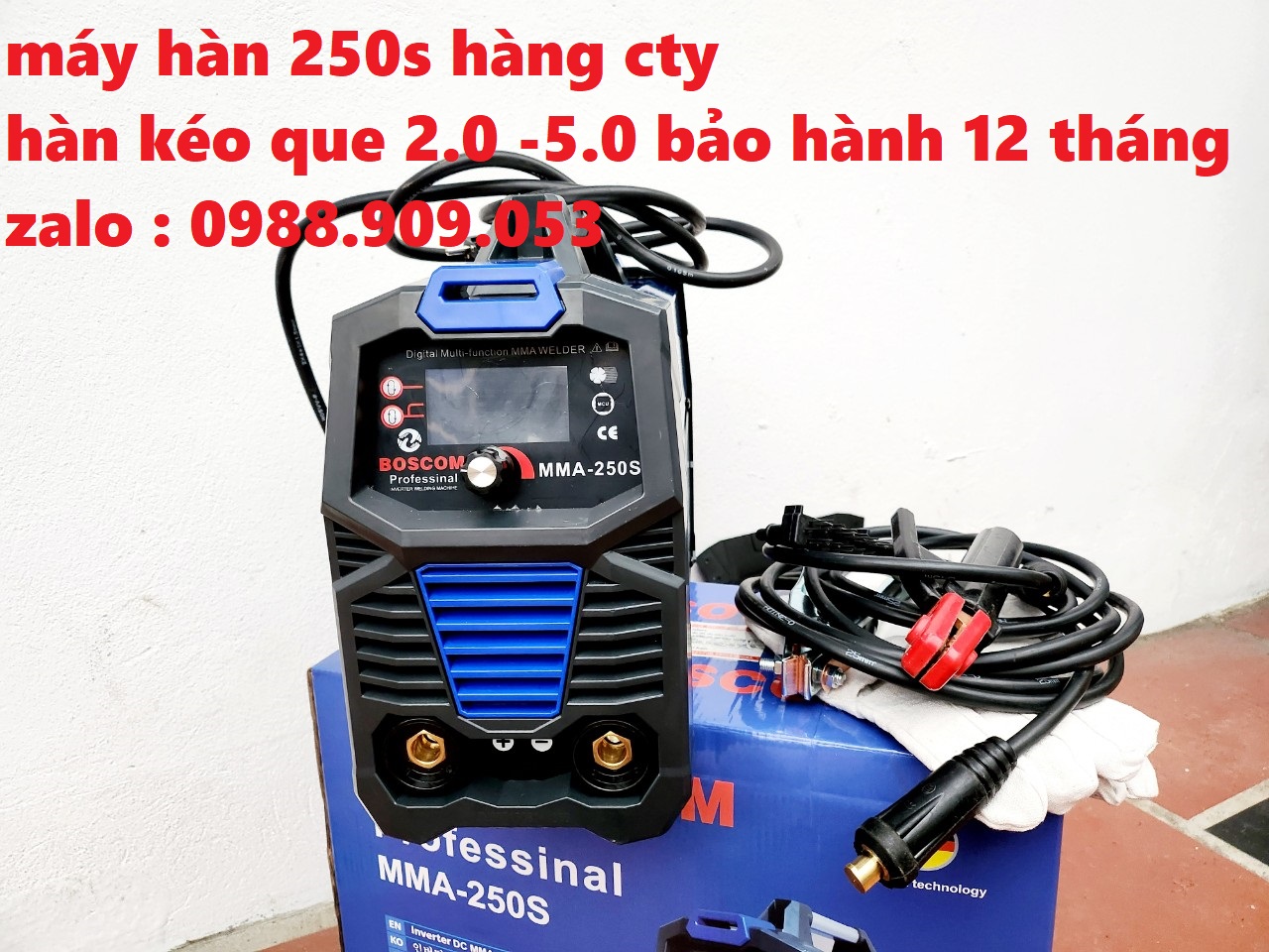 Máy hàn MMA-250S Dành cho thợ công trình