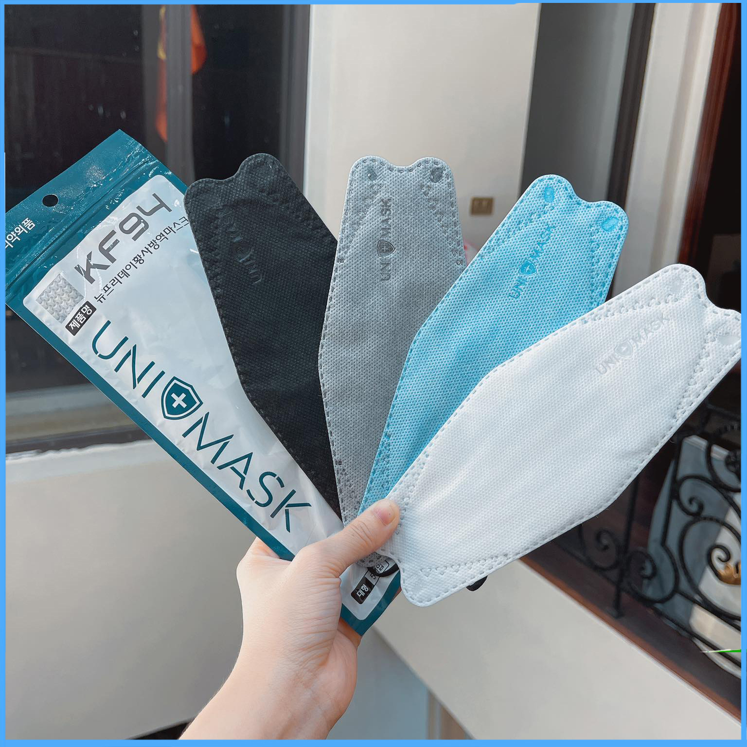 Khẩu Trang Kháng Khuẩn 4D KF94 Uni Mask