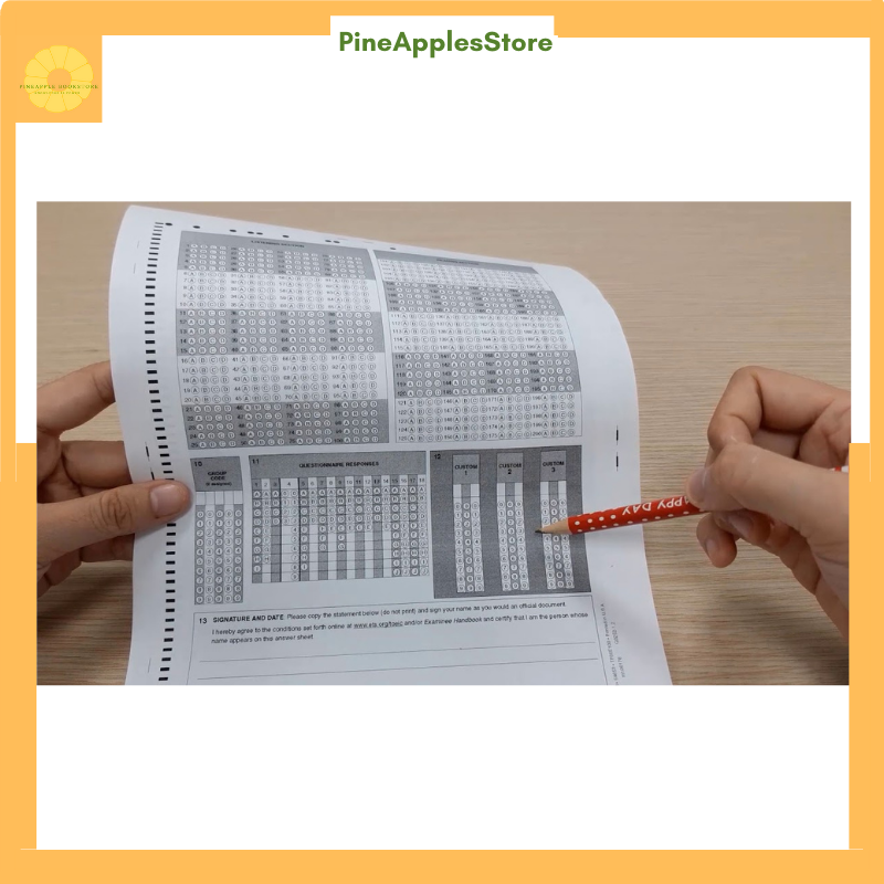 Phiếu tô đáp án TOEIC,TOEIC ANSWER SHEET chuẩn IIG