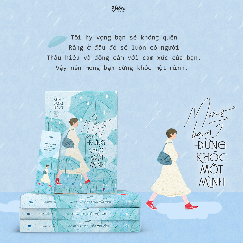 Sách - Mong Bạn Đừng Khóc Một Mình - Ahn Sang Hyun