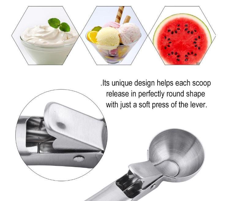 muỗng múc kem bằng inox