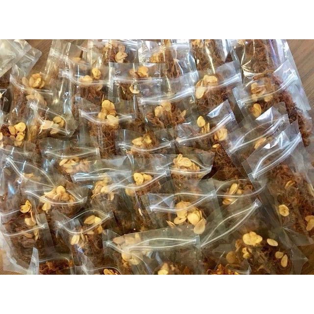 500gram khô heo cháy tỏi thơm ngon