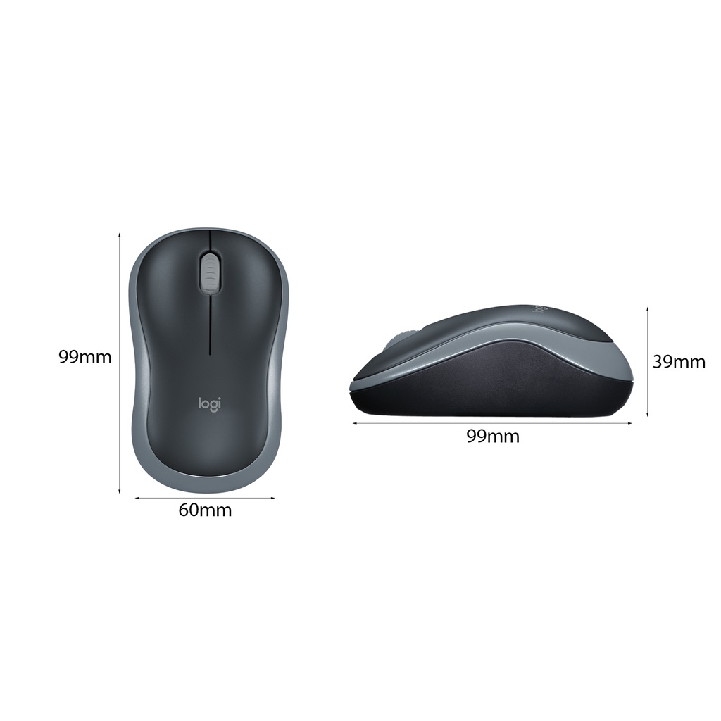 Chuột máy tính không dây Logitech M185 - BH 36 tháng