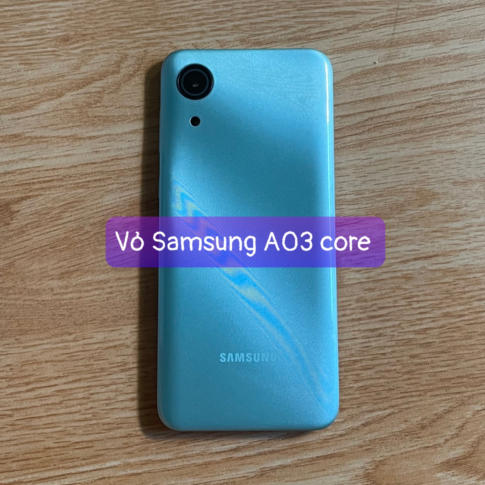 Original Samsung A03 Core Back Cover, with Sim Tray, Camera Glass