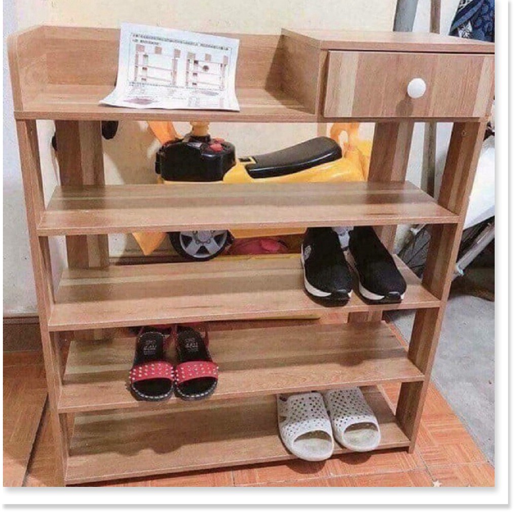 Kệ để giày dép bằng gỗ 5 tầng