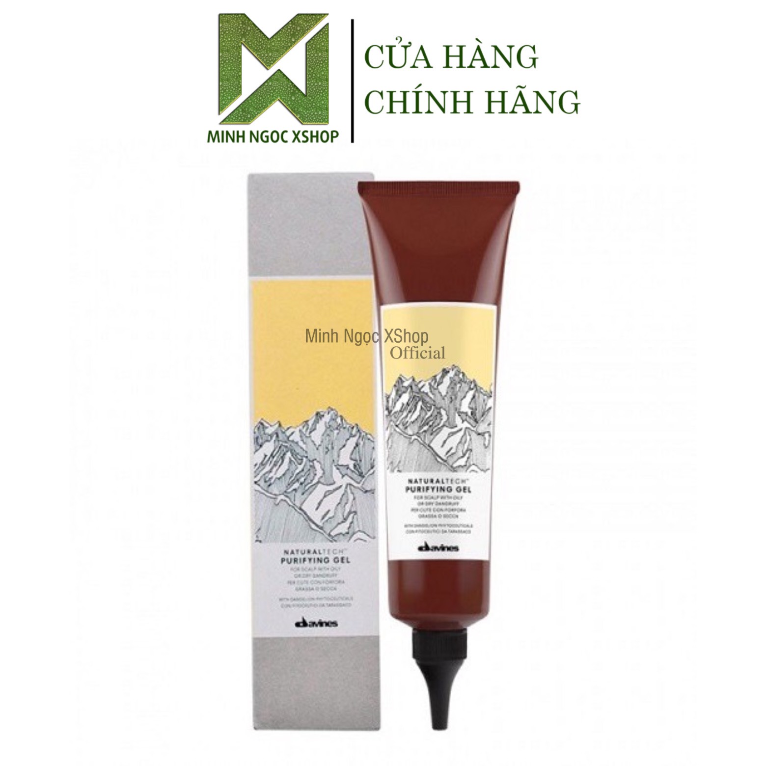 Gel chống gàu Davines Purifying Anti Dandruf 150ML