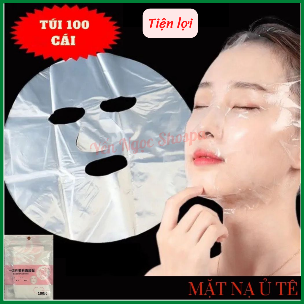 Combo 10 gói mặt nạ nilon ủ tê, ủ trắng mặt