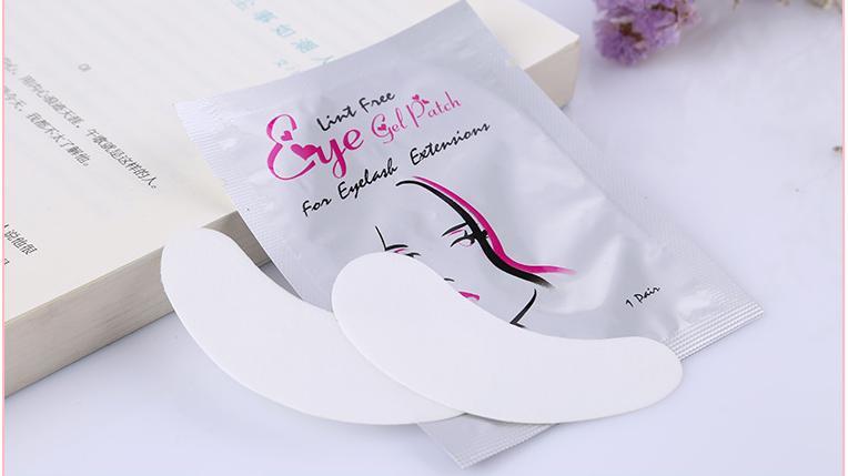 Gelpad stickers eyelash under eyelash extensions type good