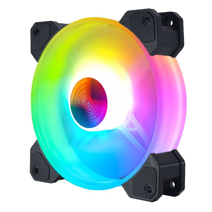 Quạt tản nhiệt, fan led rgb coolmoon y1 - đồng bộ hub coolmoon