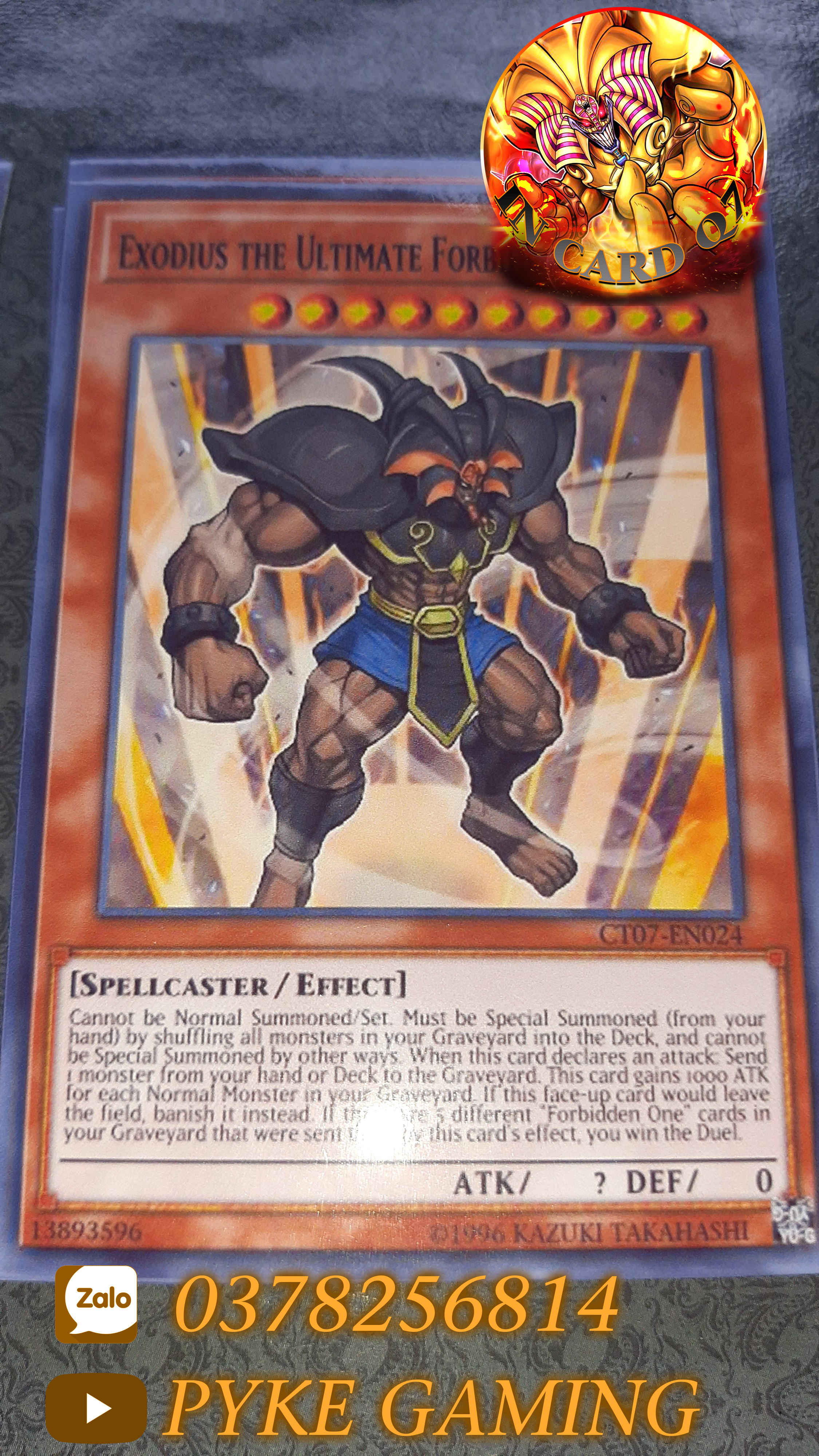 Pack 18 Lá Bài Yugioh  Exodia (Bài in Giấy Bóng Chất Lượng Cao)