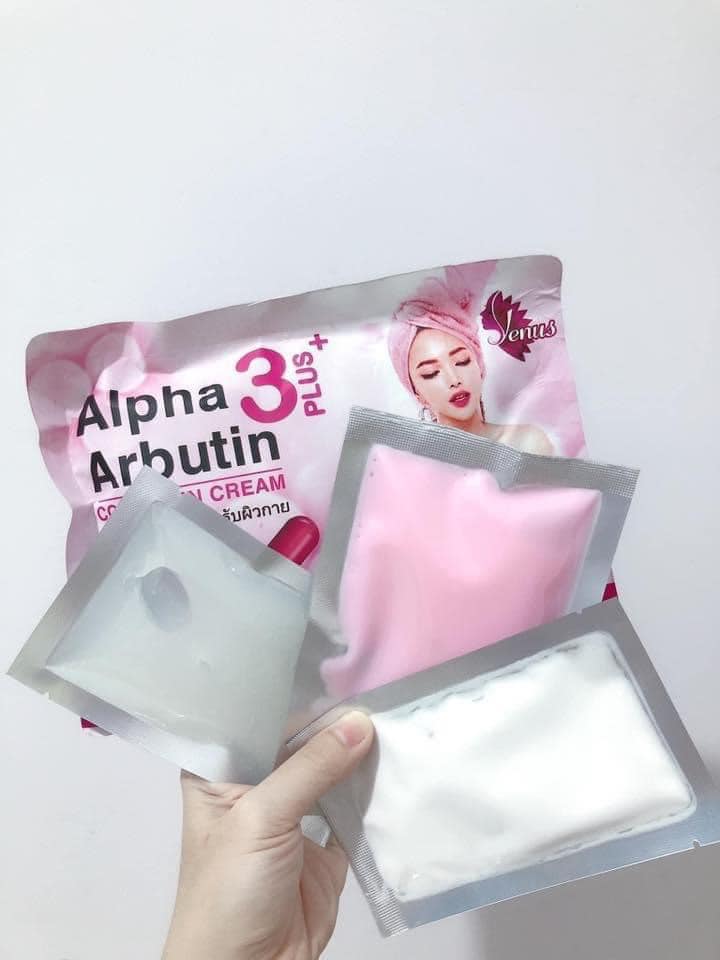 Tắm Trắng Alpha Arbutin Thái Lan 3 In 1 (Set Ủ Trắng Body)