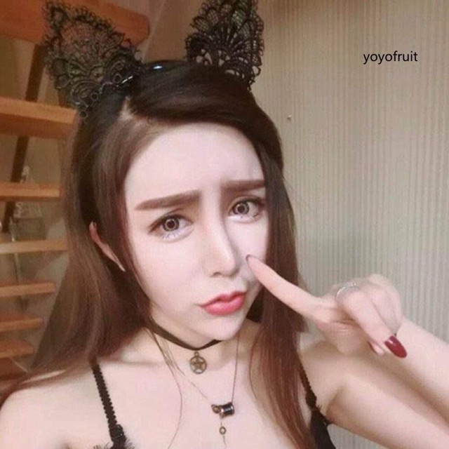Bờm cosplay ren tai mèo sexy ????