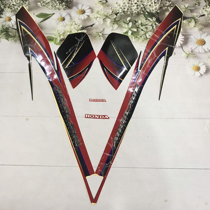 Bộ tem 3 lớp airblade đời 2008 - 2009 việt nam - màu đỏ