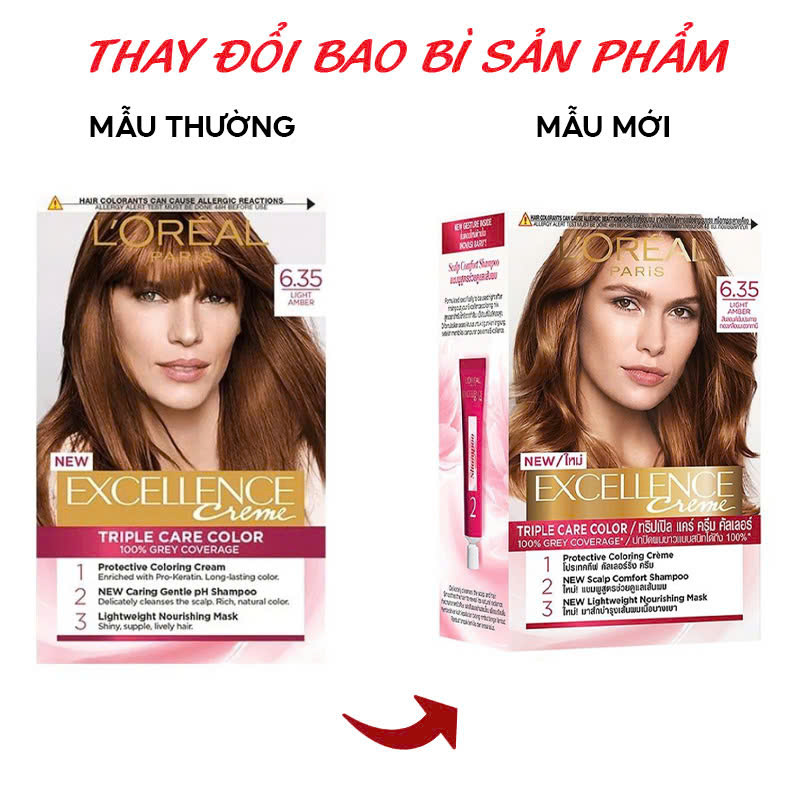 Kem Nhuộm Tóc L'Oreal Excellence Fashion