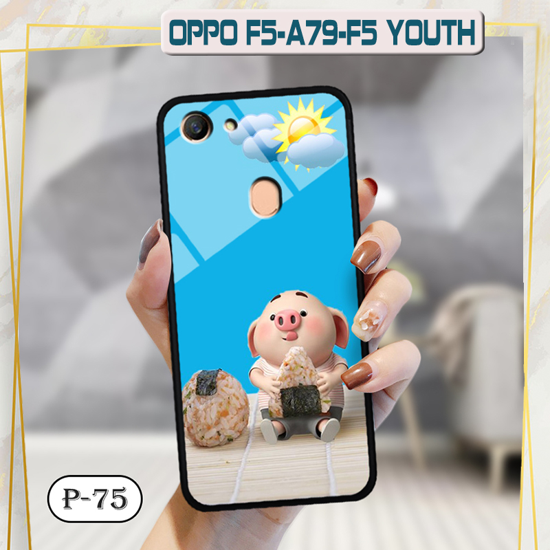 Ốp lưng OPPO F5 in 3D hình cute mới