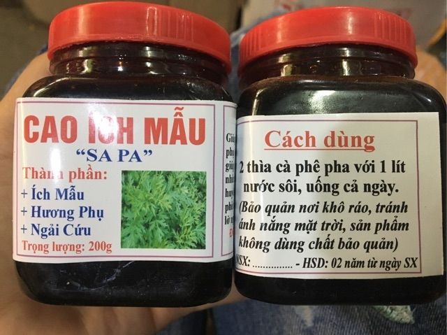 Cao Ích Mẫu Hũ 200gr