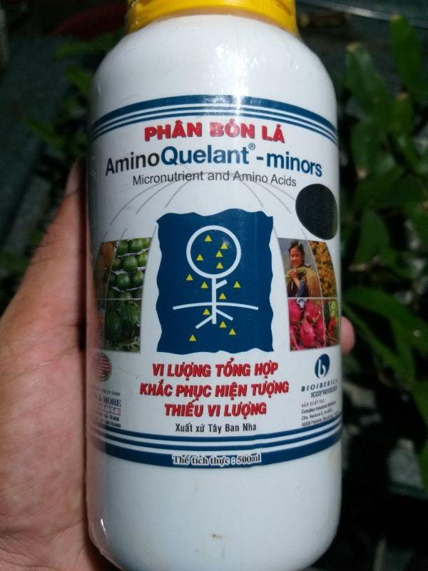 phân bón lá vi lượng amino quelant minos 500ml