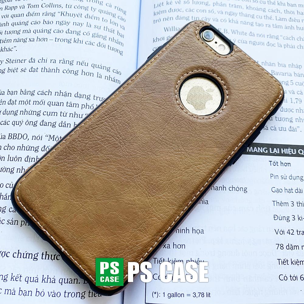 Ốp lưng da iPhone 7 - iPhone 8 - IP 7 - IP 8 - PS CASE phân phối