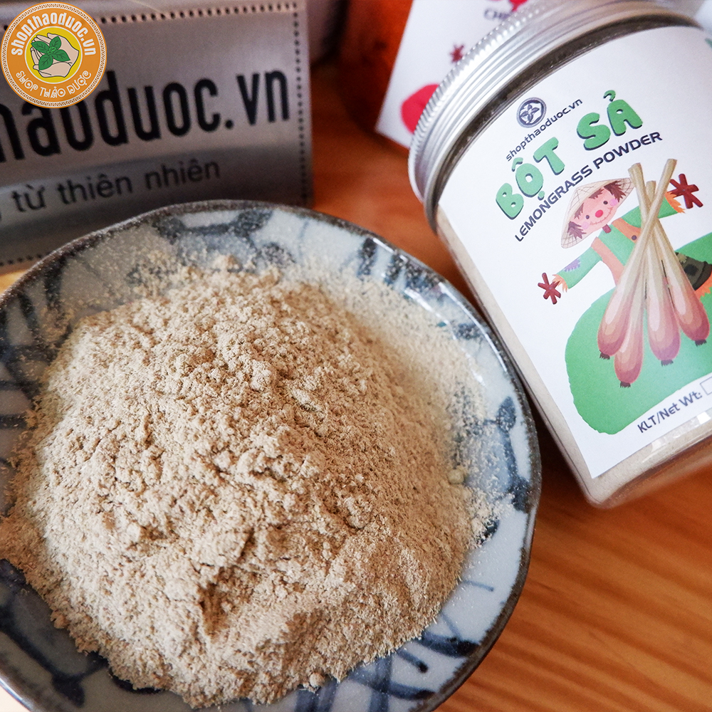 Bột Sả Sấy Lạnh Hũ 100G - Bột Sả Nguyên Chất