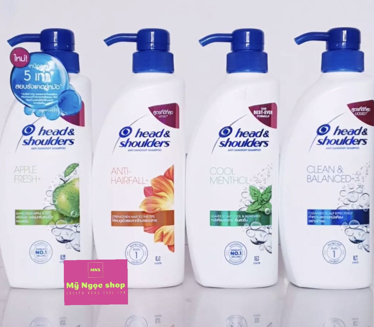 Dầu Gội Head And Shoulders Thái Lan 450ml [hàng nhập khẩu chính hãng]