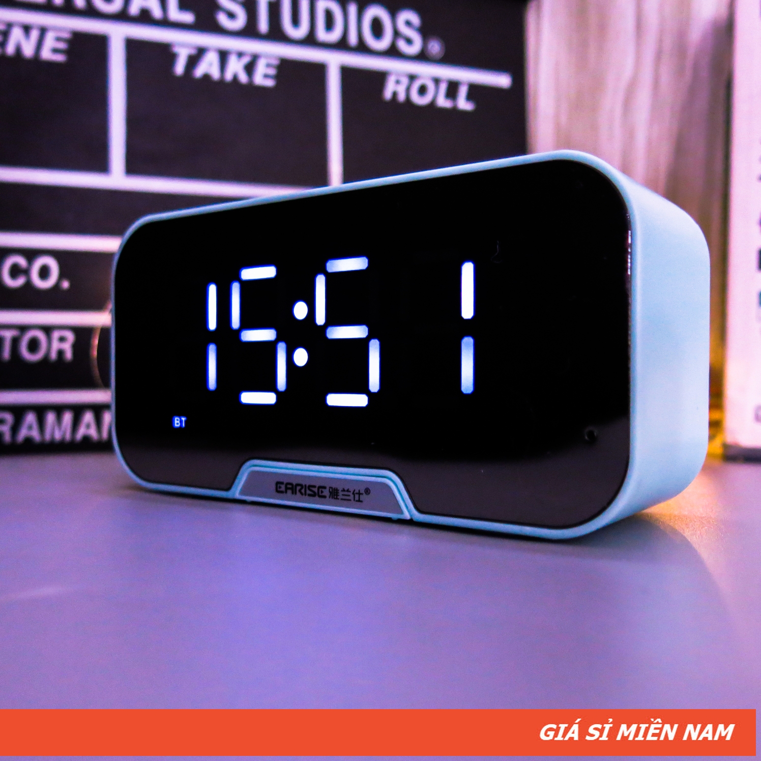 Loa Bluetooth Không Dây Màn Hình Led G10 | Tích Hợp Đồng Hồ - Báo Thức - Đài FM - Màn Hình Gương - Đo Nhiệt Độ Phòng
