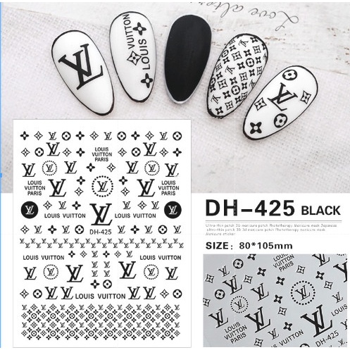 sticker mã dh_425 dán móng nhiều màu