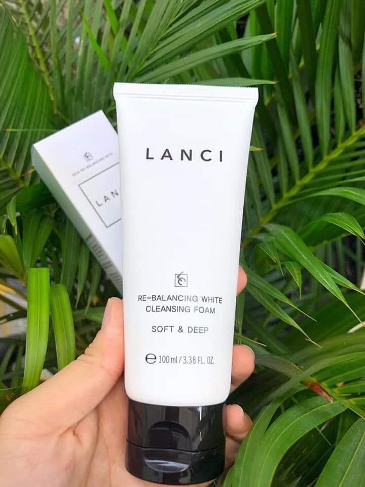 Sữa rửa mặt LANCI làm trắng da WHITE CLEANSING FOAM - 100ml