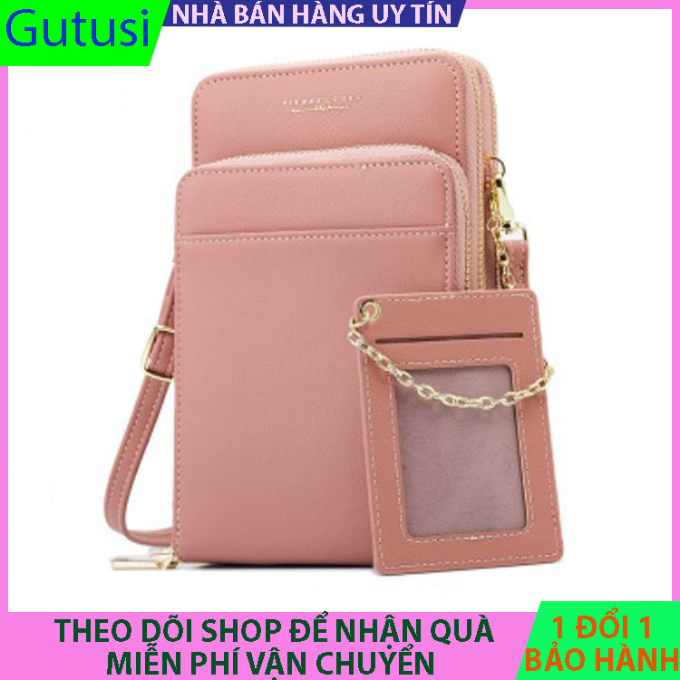 Túi đeo chéo nữ thời trang ví nữ thời trang có nhiều ngăn để đựng điện thoại, giấy tờ