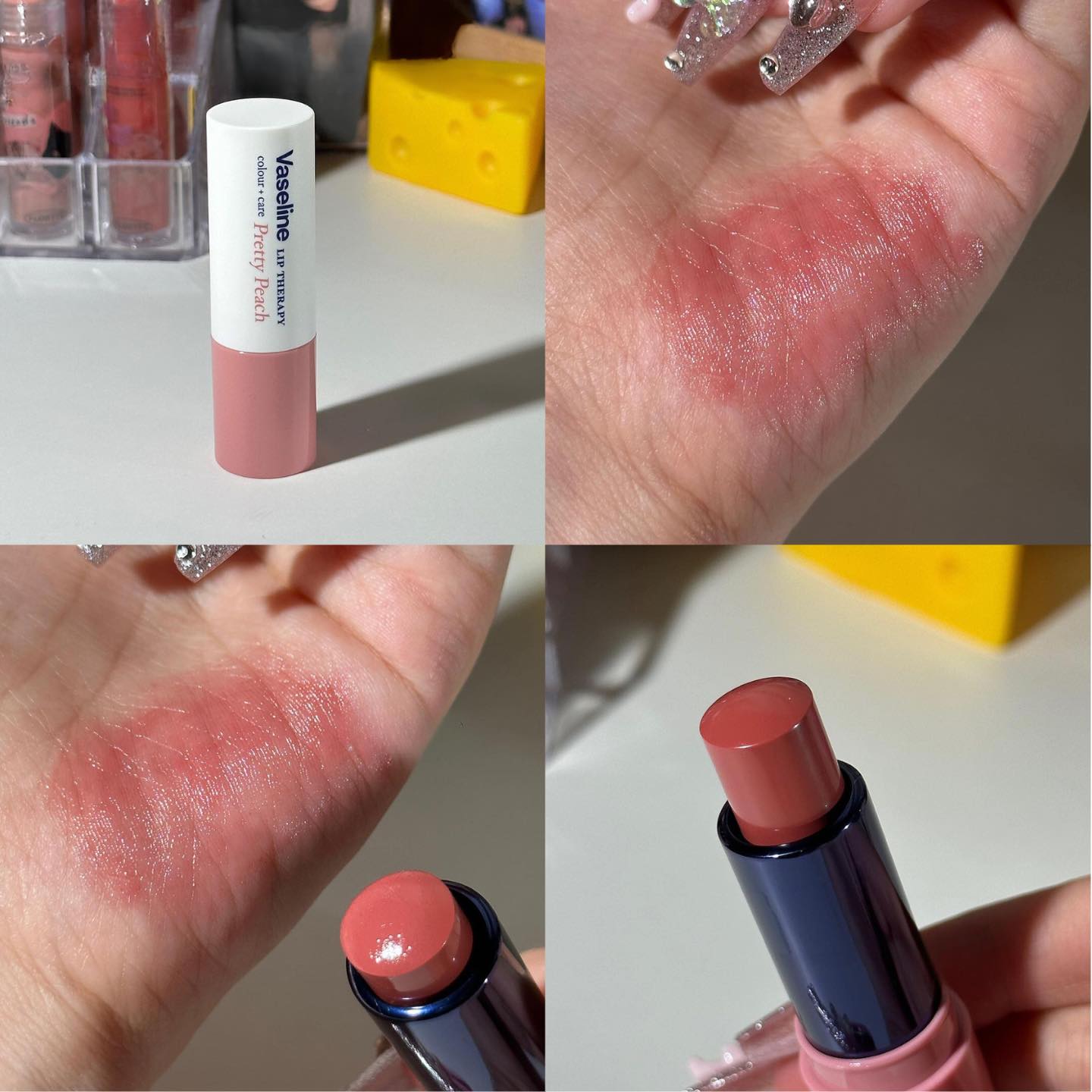 Son dưỡng Vaseline Lip Therapy Colour + Care (bản Hàn đủ bill)