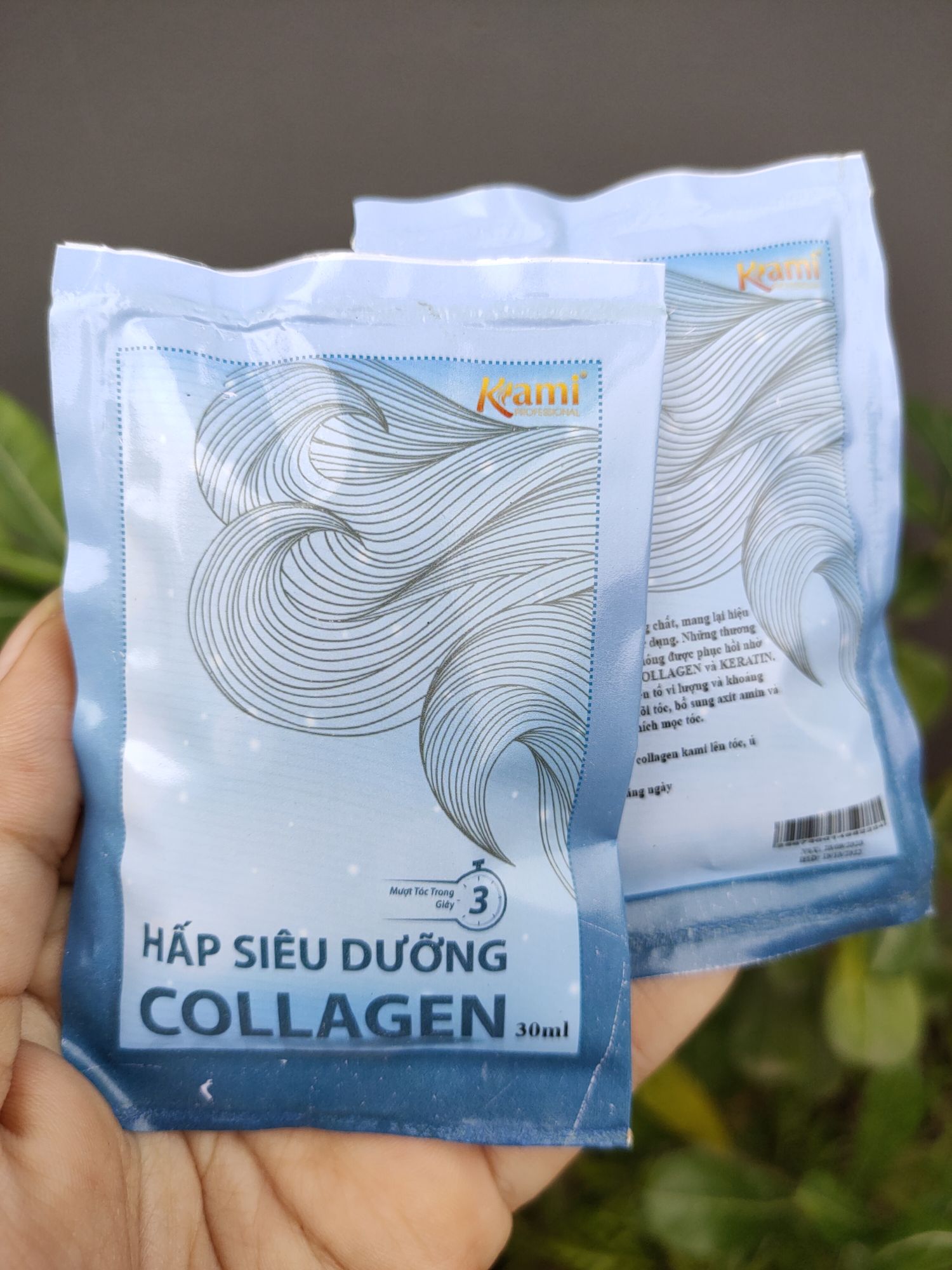 GÓI Ủ SIÊU DƯỠNG COLLAGEN KAMI 30ML