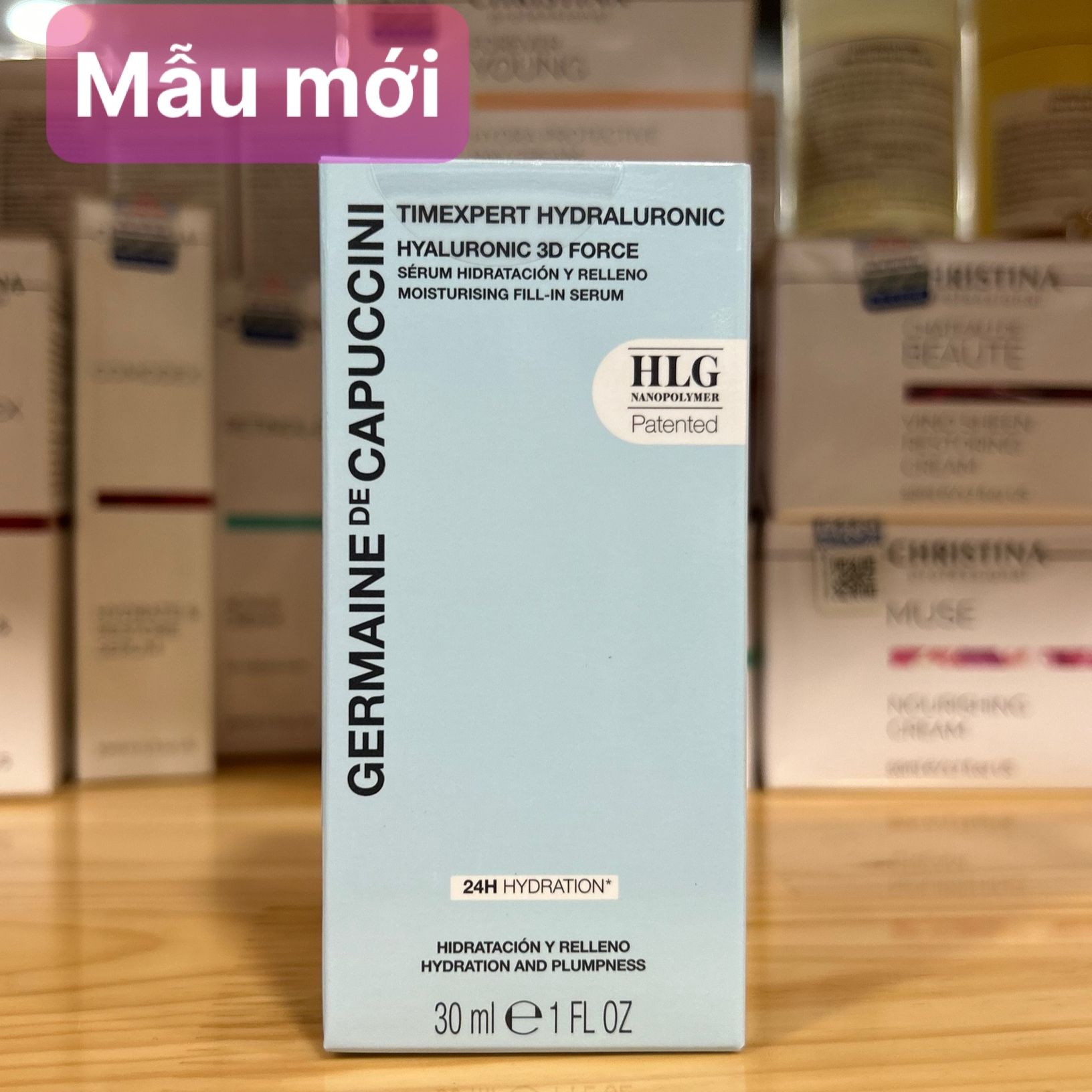 [HCM](Size 30ml) Tinh Chất HA siêu cấp Nước Hyaluronic Force GERMAINE DE CAPPUCINI - 9/25