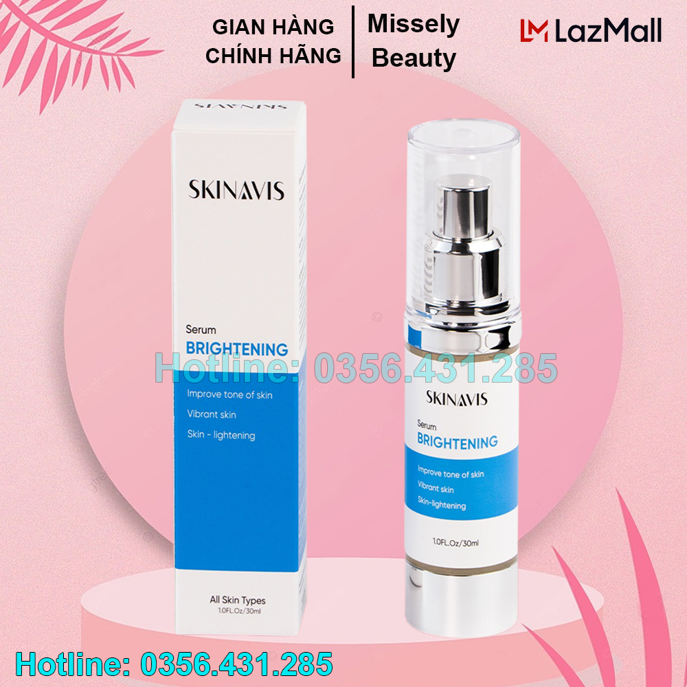 Tinh chất trắng da, mờ nám SKINAVIS Serum Brightening - Hàng chính hãng