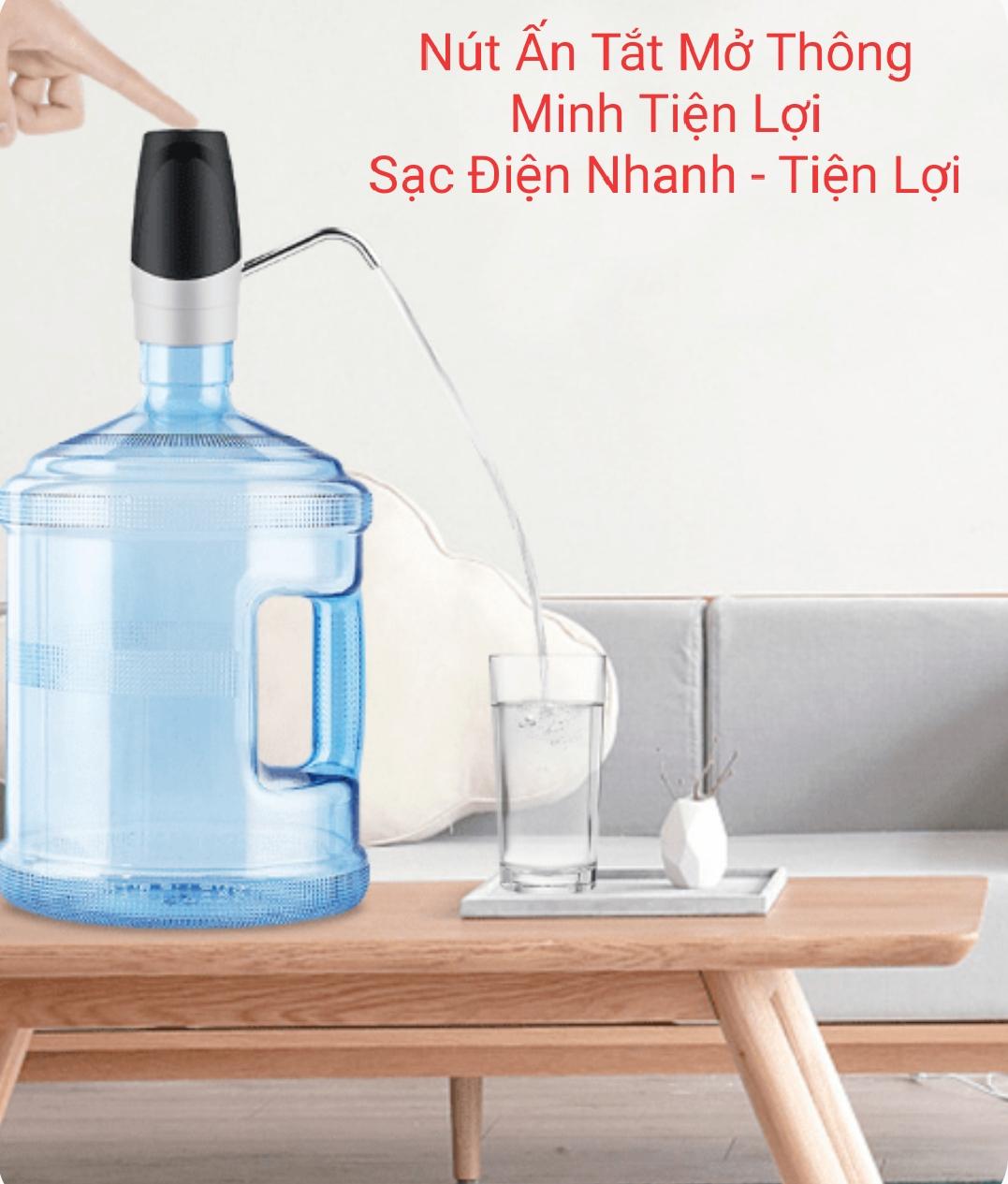 MÁY HÚT NƯỚC MINI- SẠC ĐIỆN ĐA NĂNG