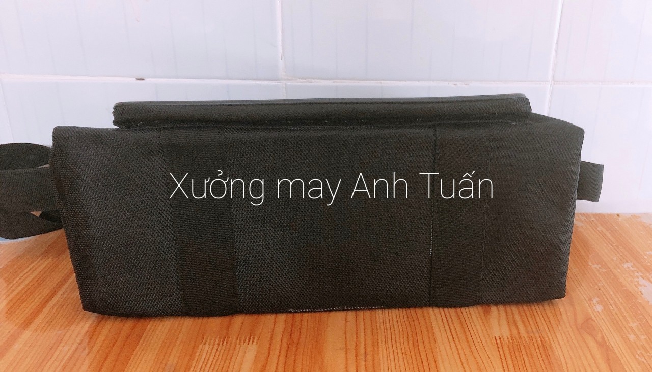 Túi đựng đồ nghề - Ngang nhí màu đen