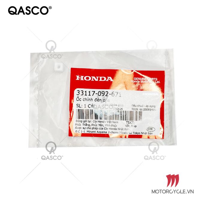 Ốc chỉnh đèn pha HONDA DREAM đời đầu (33117092671) QASCO