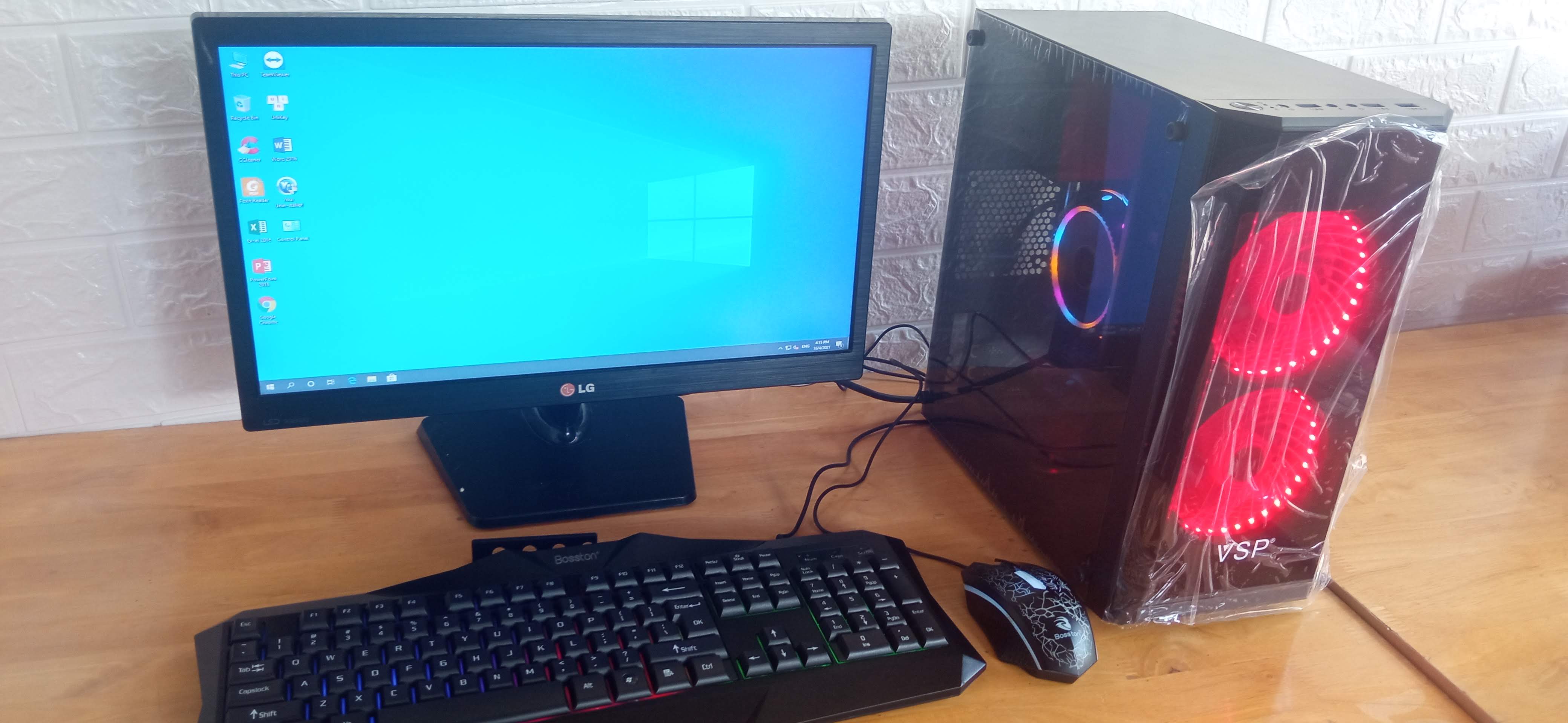 Bộ PC GAMING Chơi Game, Case Thùng LED Đẹp.