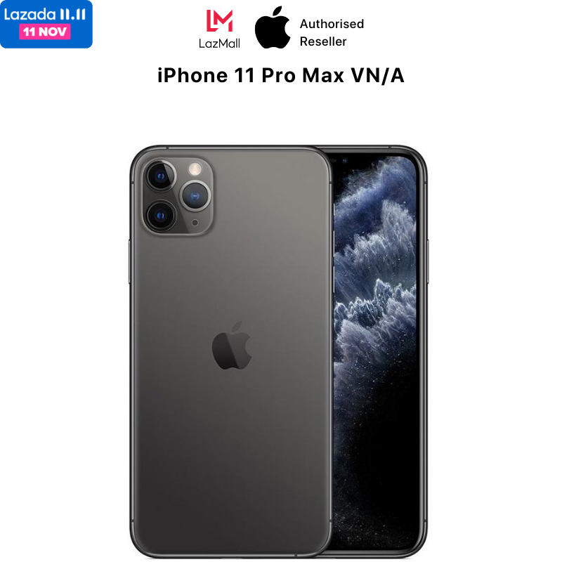 [11.11] iPhone 11 Pro Max - Chính Hãng VN/A - Mới 100% (Chưa Kích Hoạt, Chưa qua sử dụng) - Bảo Hành 12 Tháng Tại TTBH Apple - Trả Góp lãi suất 0% qua thẻ tín dụng - Màn Hình Super Retina XDR 6.5inch