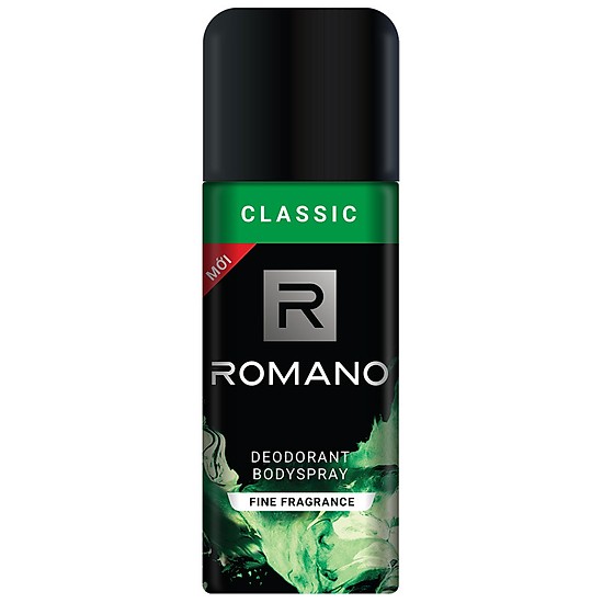 [HCM]XỊT TOÀN THÂN ROMANO 150ML