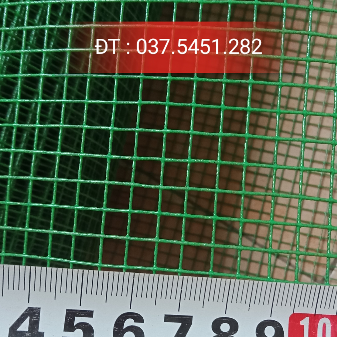 Lưới chống chuột - thép bọc nhựa ô lưới 1cm , khổ rộng 1m ( bán lẻ 35k/m vuông)