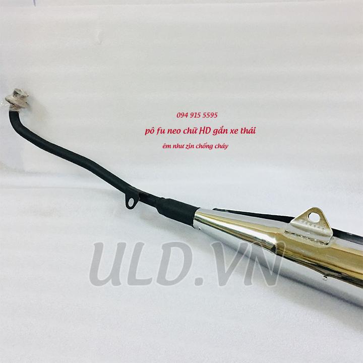 pô future neo êm chữ Honda gắn xe thái cổ chống cháy|phụ tùng xe