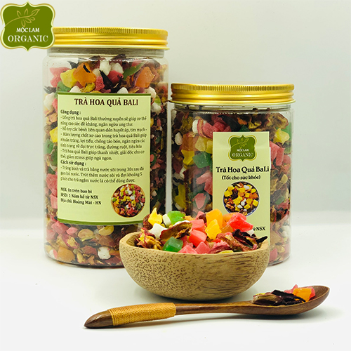 Trà Hoa Quả BaLi dưỡng nhan đẹp da (Hộp 350g - 500g)