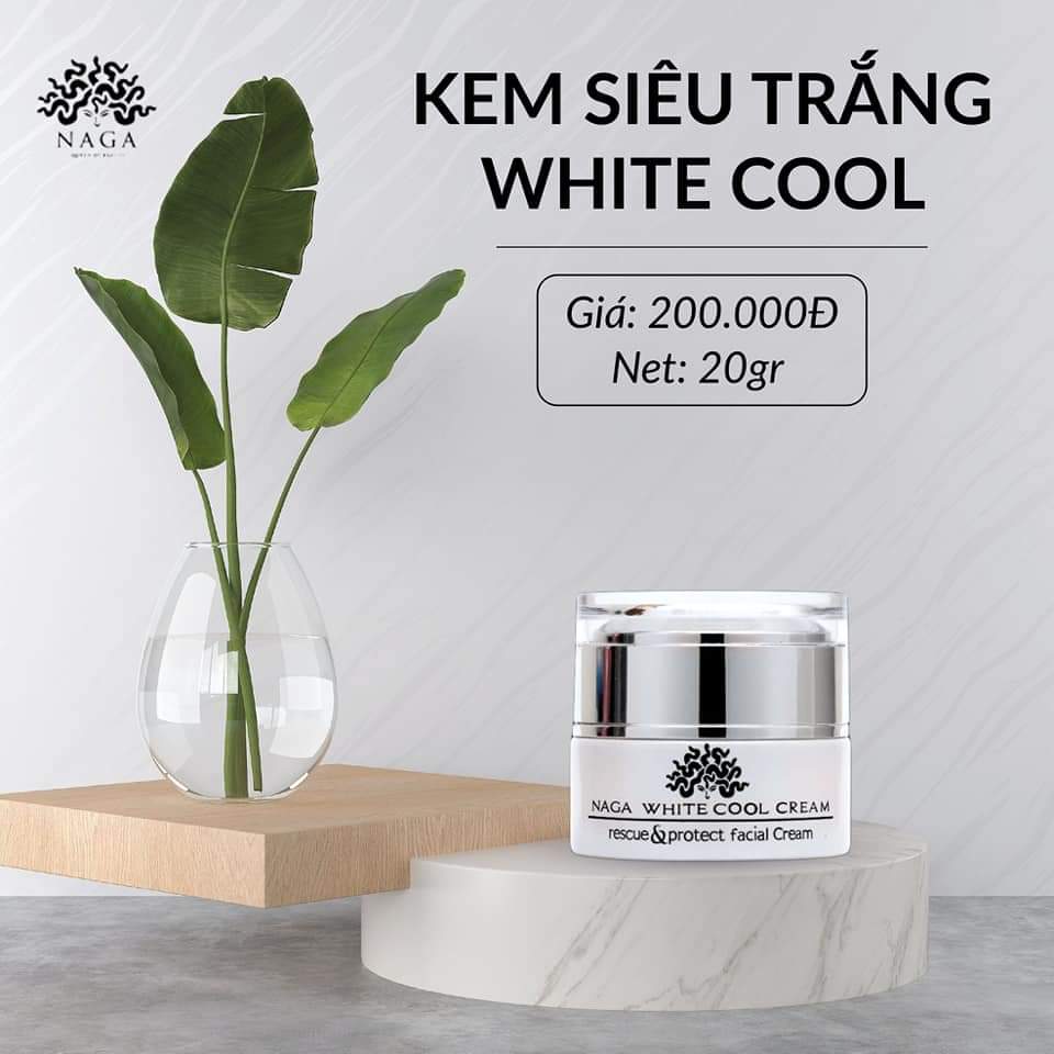 Kem dưỡng trắng White Cool Naga 30g