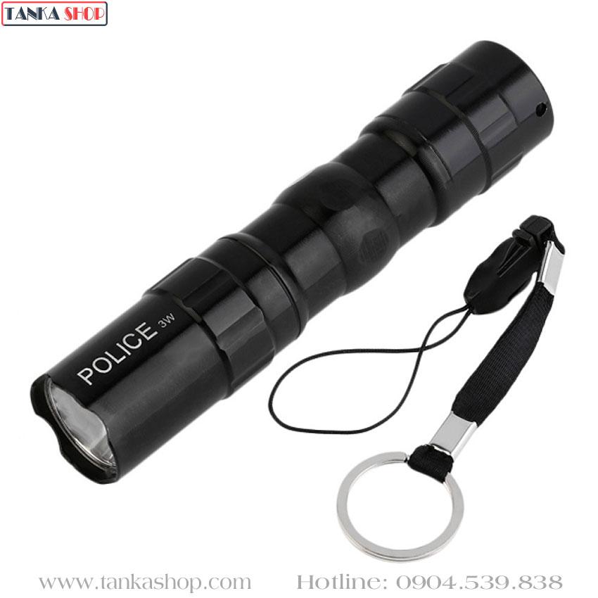 Đèn pin Police 3W mini siêu sáng